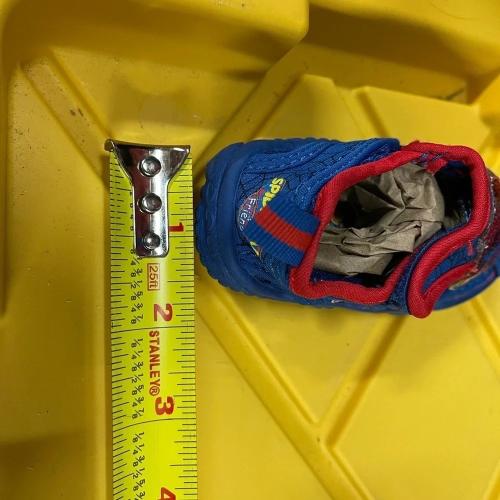 Marvel Spiderman & Friends Toddler Swim Shoes Small 1-2